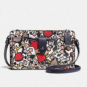 Coach Mixed Floral Pop Up Messenger Bag